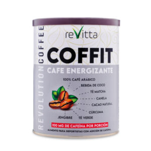 Cafe coffit energizante marca Revitta Wellness